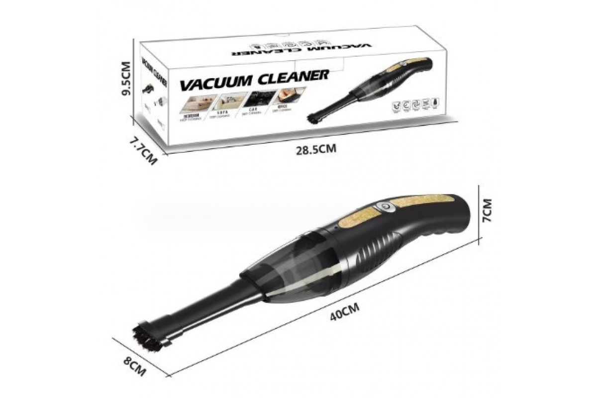 Портативний акумуляторний пилосос Vacuum Cleaner AA103 бездротовий ручний 2000 мАг для авто та дому