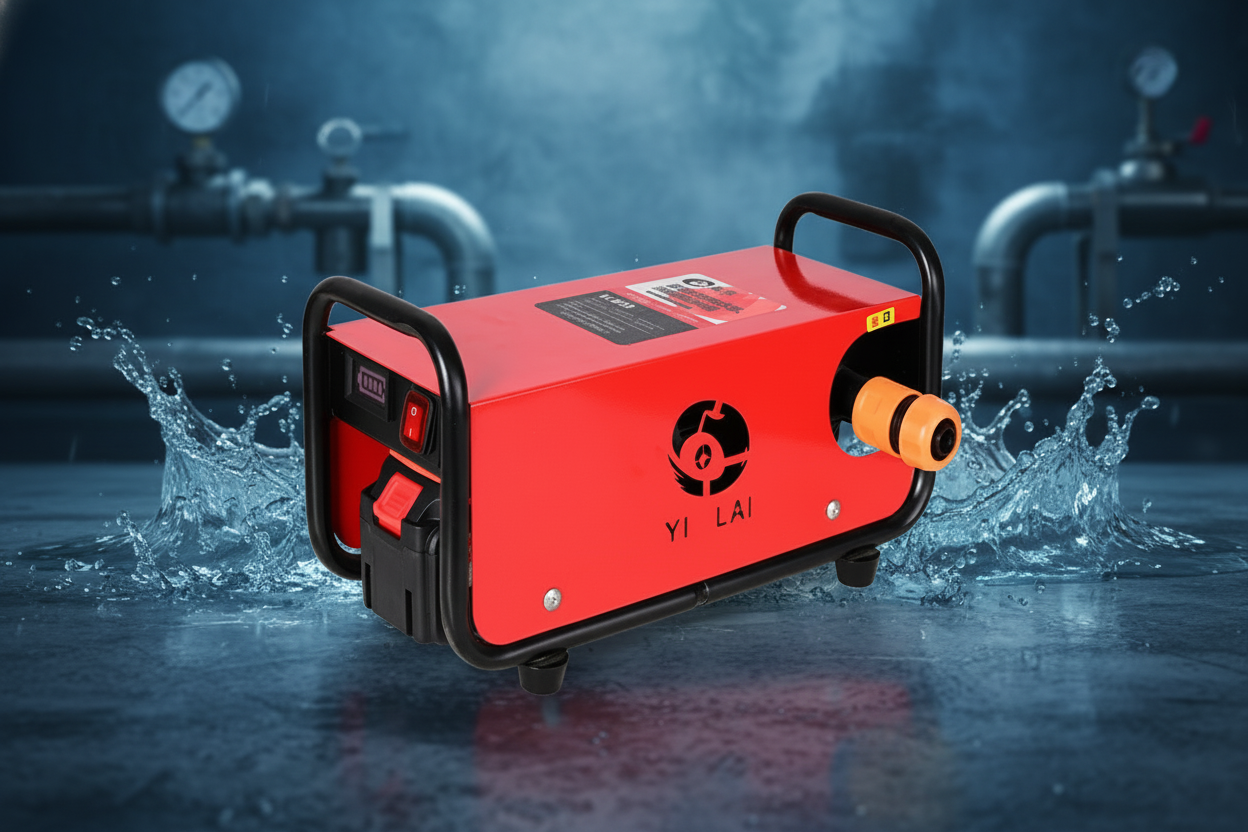 (Копія)Помпа для води Pump-04 акумуляторна з 2 батареями шланг 5м водозабір 3м розпилювач